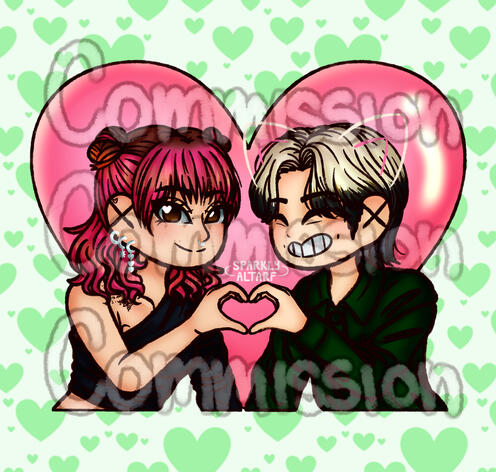 Custom Valentine's YCH